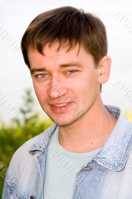 smiling man smiling man