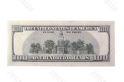 The Back of a One Hundred Dollar Bill The Back of a One Hundred Dollar Bill