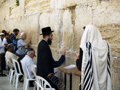 Walling wall in Jerusalem