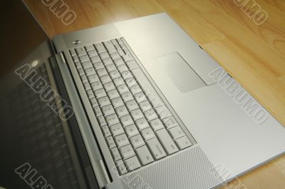 Angled Laptop Image on Desk