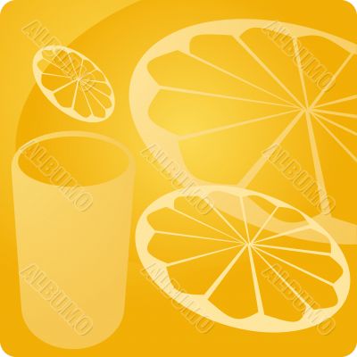 Orange juice beverage panel Orange juice beverage panel