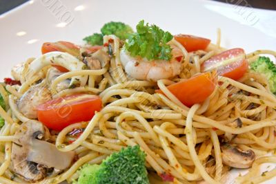 Seafood pasta Seafood pasta