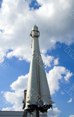 Soviet union rocket `Vostok`