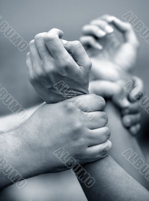 I shall not give you to nobody