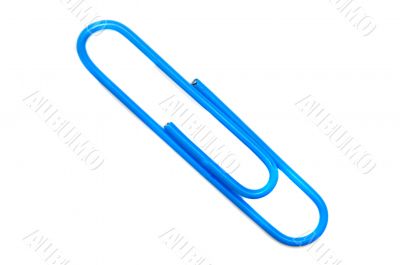 Blue paper clips