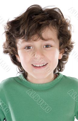 Portrait of a handsome boy Portrait of a handsome boy