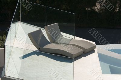 Custom Luxury Pool and Chairs