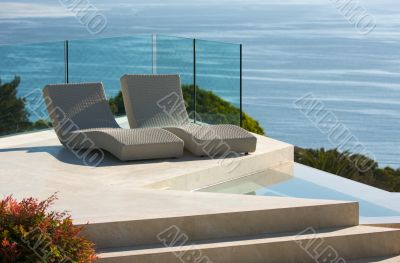 Custom Luxury Pool and Chairs