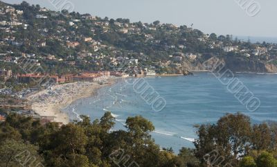 Crowded Day At The Beach