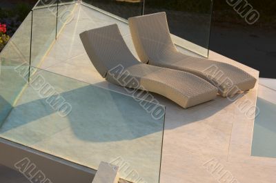 Custom Luxury Pool and Chairs