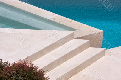 Custom Luxury Pool and Steps