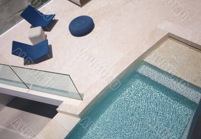 Custom Luxury Pool and Chairs
