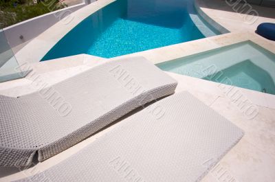 Custom Luxury Pool and Chairs