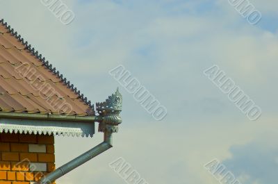 Roof of the house Roof of the house