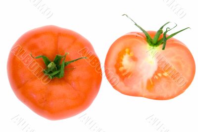fresh red tomatoes