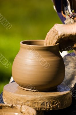Potters hands Potters hands