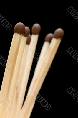 matches close up