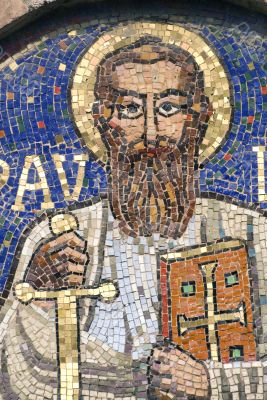 Agliate - St Paul mosaic