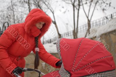 Girl in Red Hood