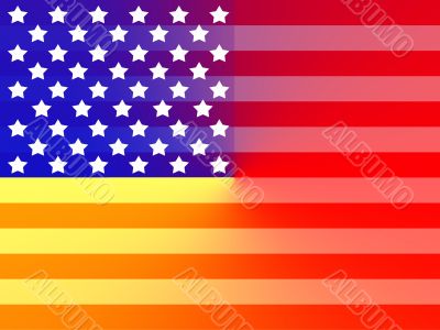 Primary American Flag Primary American Flag