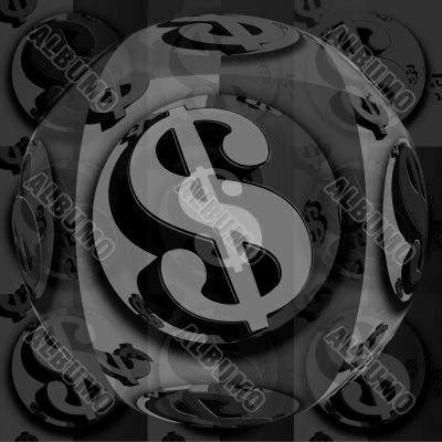 Gray Dollar sign Gray Dollar sign