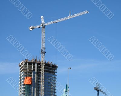 construction of a tower