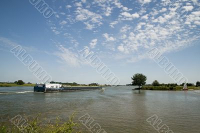 transport by the river