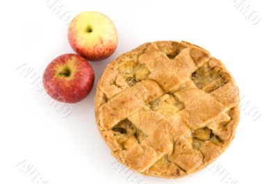 fancy apple pie