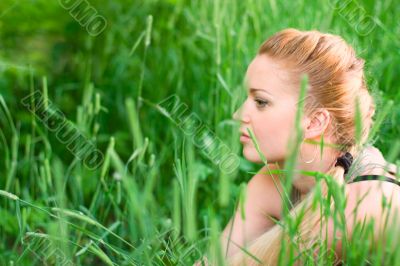 woman in the park