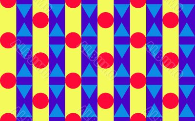 Triangles, Circles and stripes Triangles, Circles and stripes