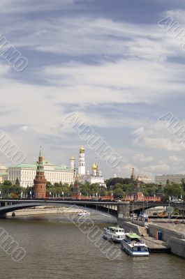 Kremlin and Moscow river