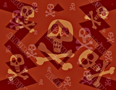 Dancing Skulls and bones Dancing Skulls and bones