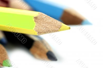 Close-up pencil.