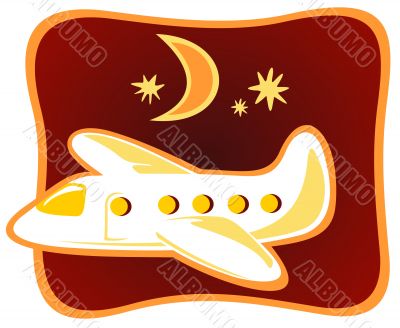 cartoon plane cartoon plane