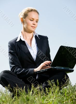 Businesswoman outdoor