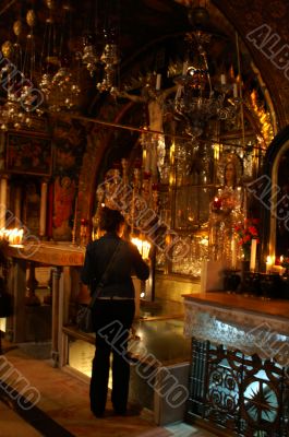 Pray in Jerusalem church