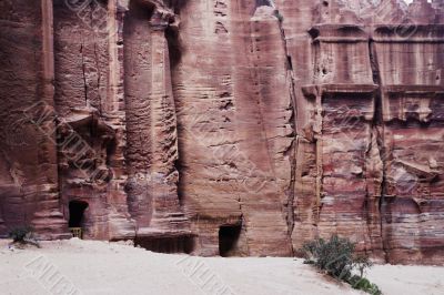 Petra attraction in Jordan