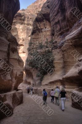 Petra attraction in Jordan