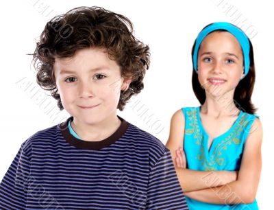 Two childrens students Two childrens students