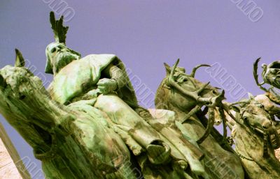 Statue in Hungary