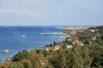 Coast of Aegean sea