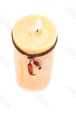 light scented candle