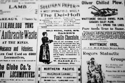 old news papier