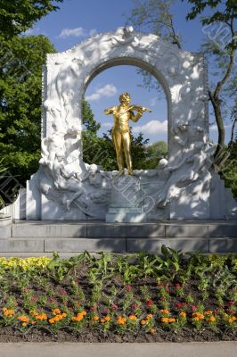 Johann Strauss monument in Vienna