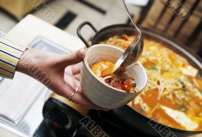Korean soup Korean soup