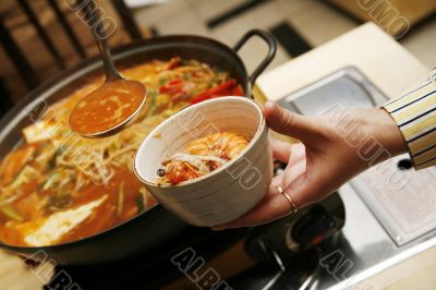 Korean soup Korean soup