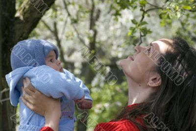 picture of happy mother