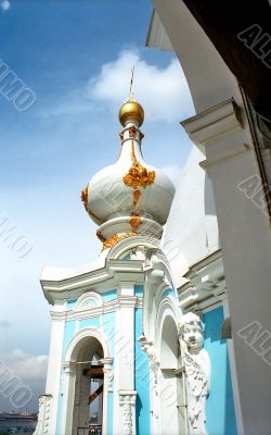 Bell tower with bulbous cupola