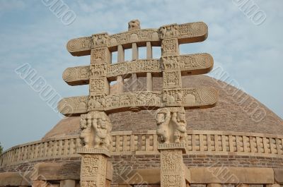 Stupa Gates in Sanchi