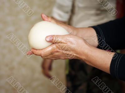 Bread from a rice flour